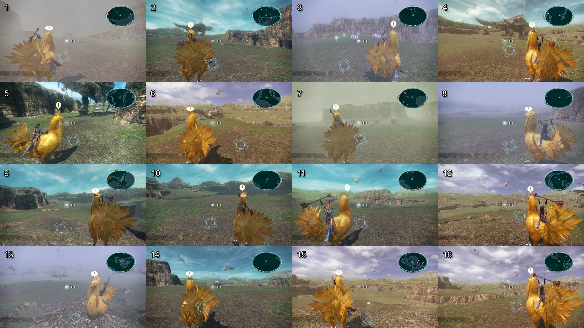 Chocobo Treasure Location All