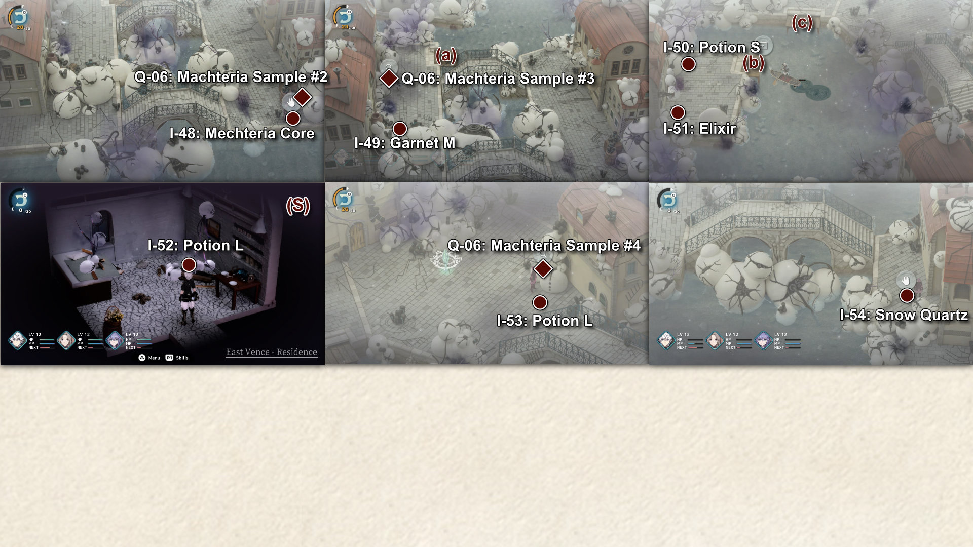 0625. East Vence Mecha Infestation Items
