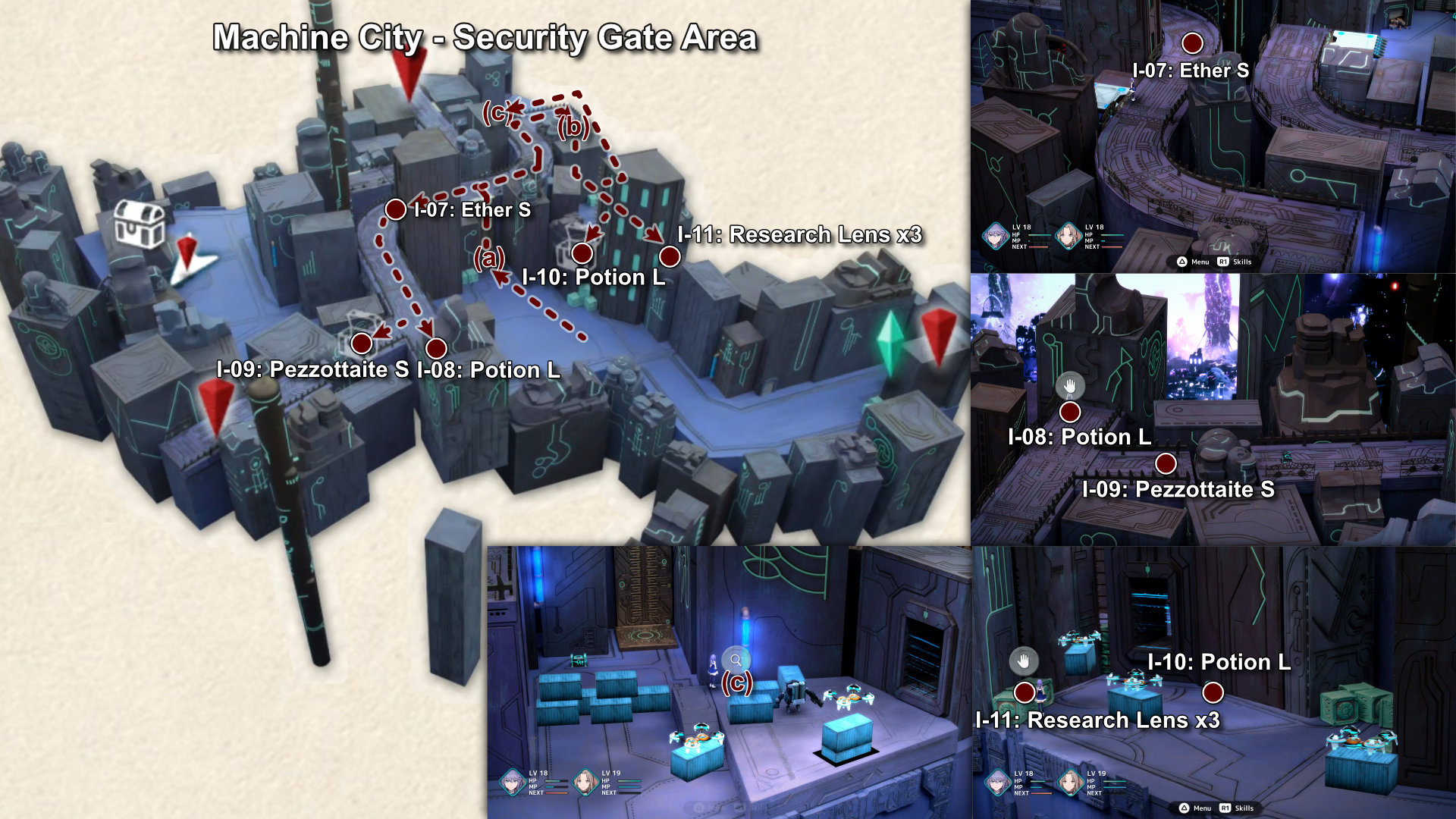 1005. Machine City - Security Gate Area (Continued) 1