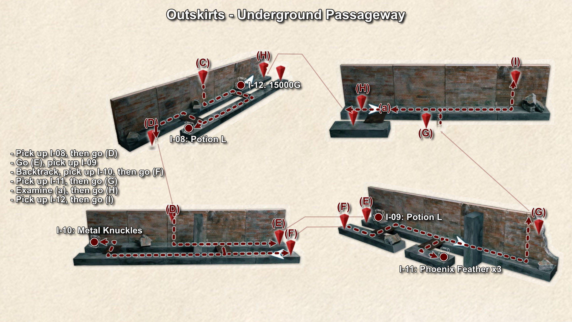 1307. Outskirts - Underground Passageway