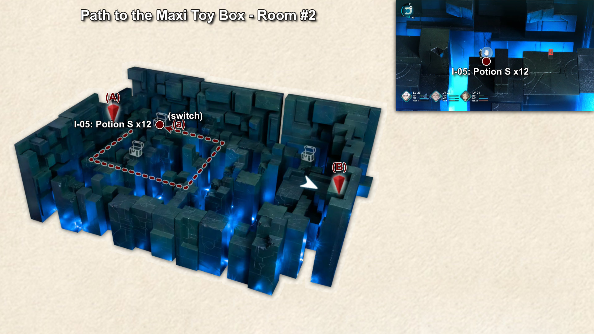 1502. Path to Maxi Toy Box - Room #2 Step 1