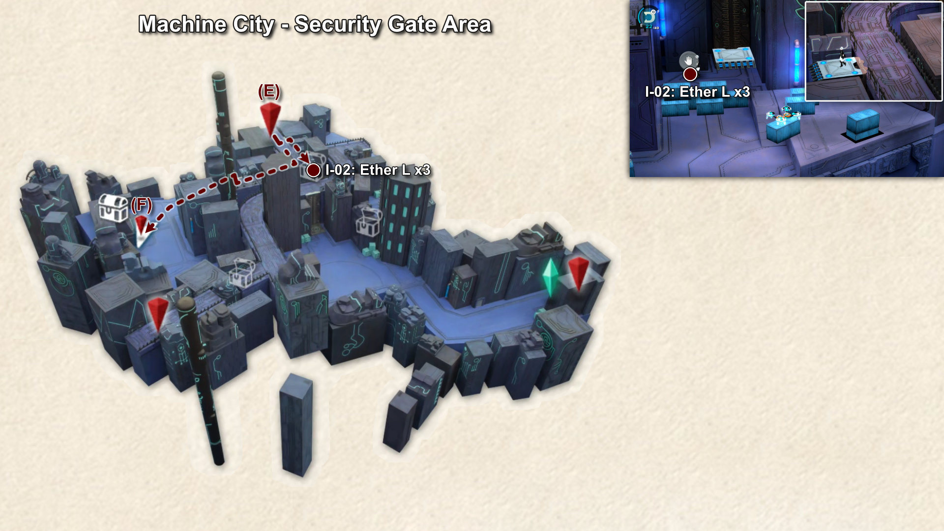 1705. Machine City - Security Gate Area