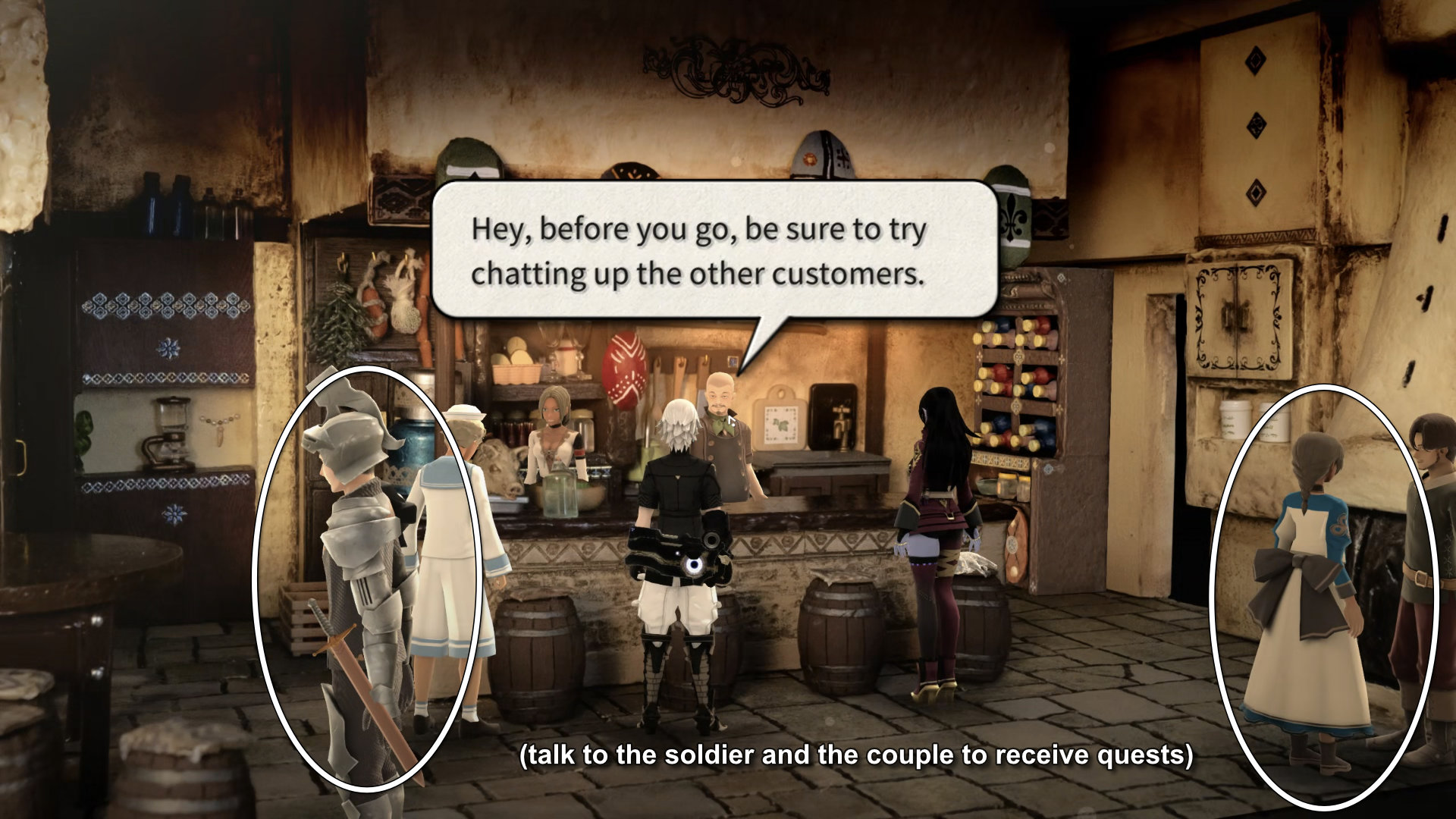 1901. Starry Eye Bar - New Quests