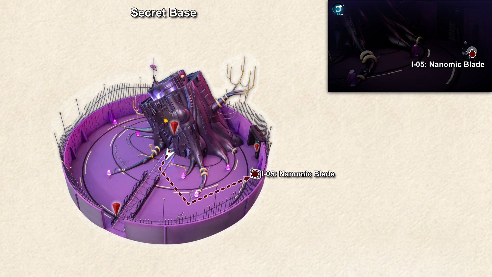 1906. Secret Base - Nanomic Blade