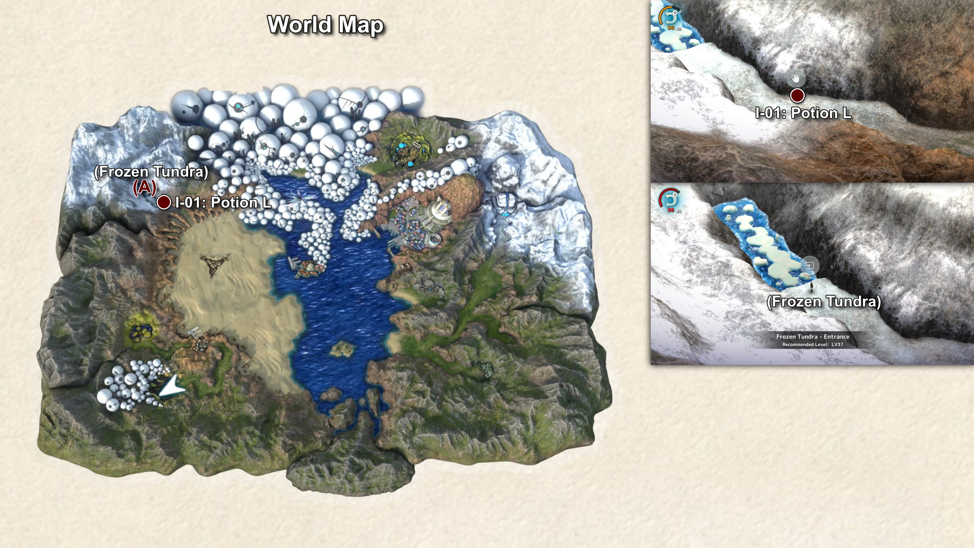 2401. World Map - Path to Frozen Tundra