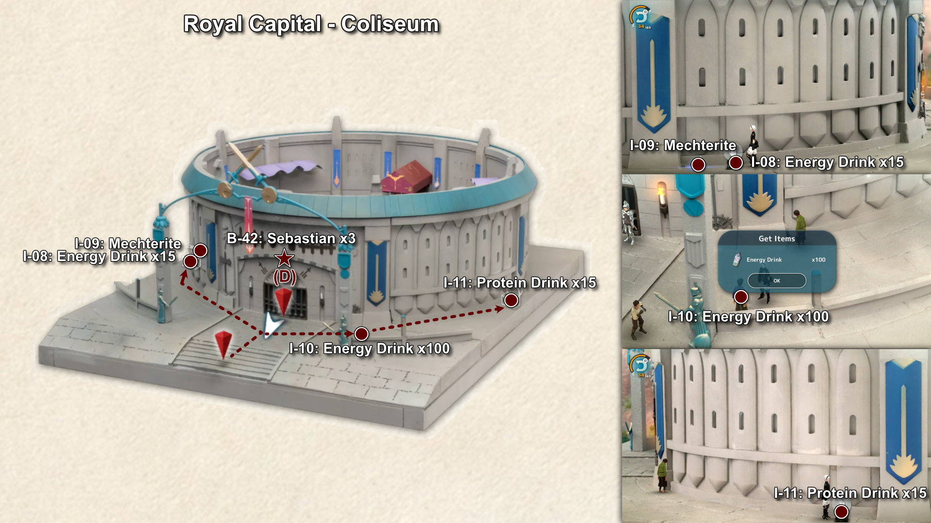 3307. Royal Capital - Coliseum (More Treasures)