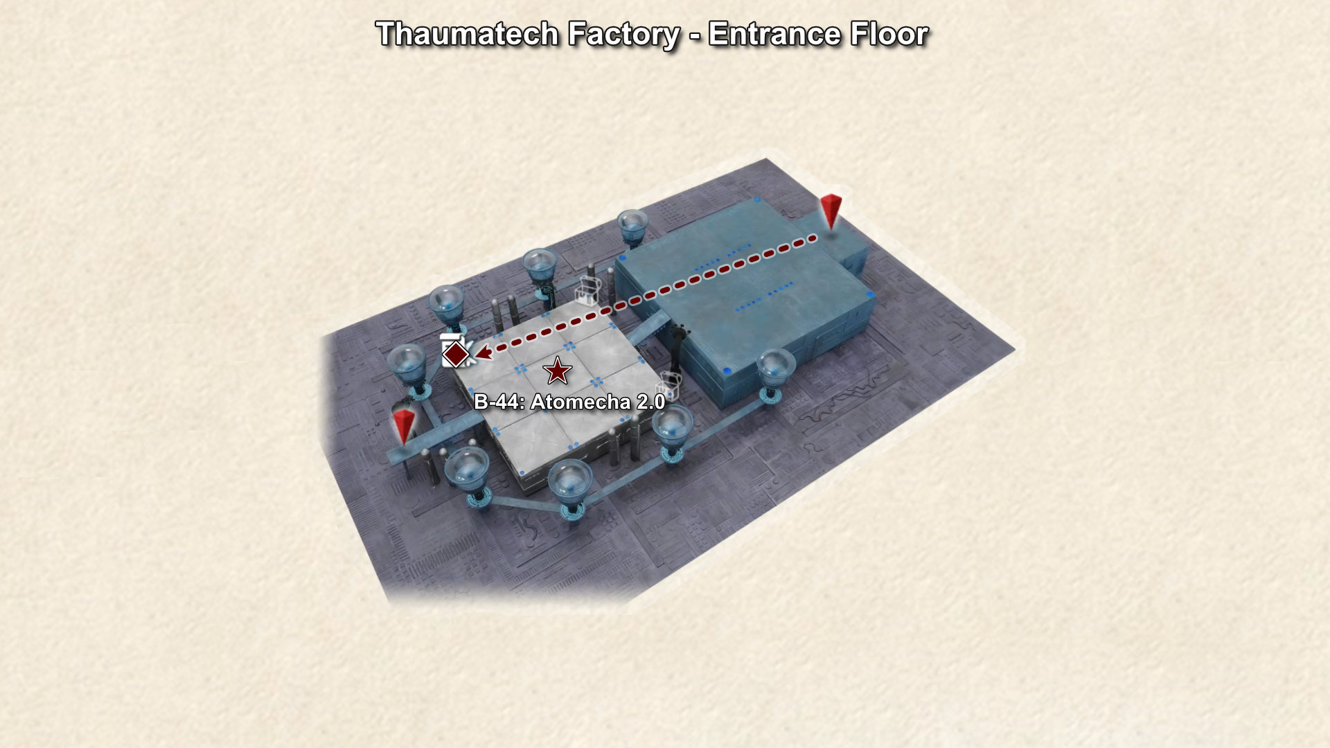 3405. Extreme Dimengeon - Thaumatech Factory Entrance Floor