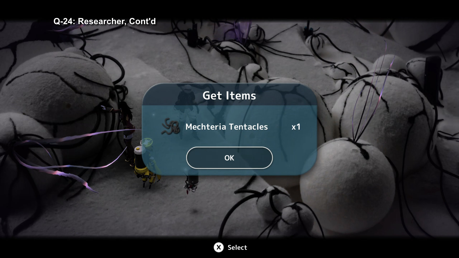3802. Researcher, Cont'd - Mechteria Tentacles