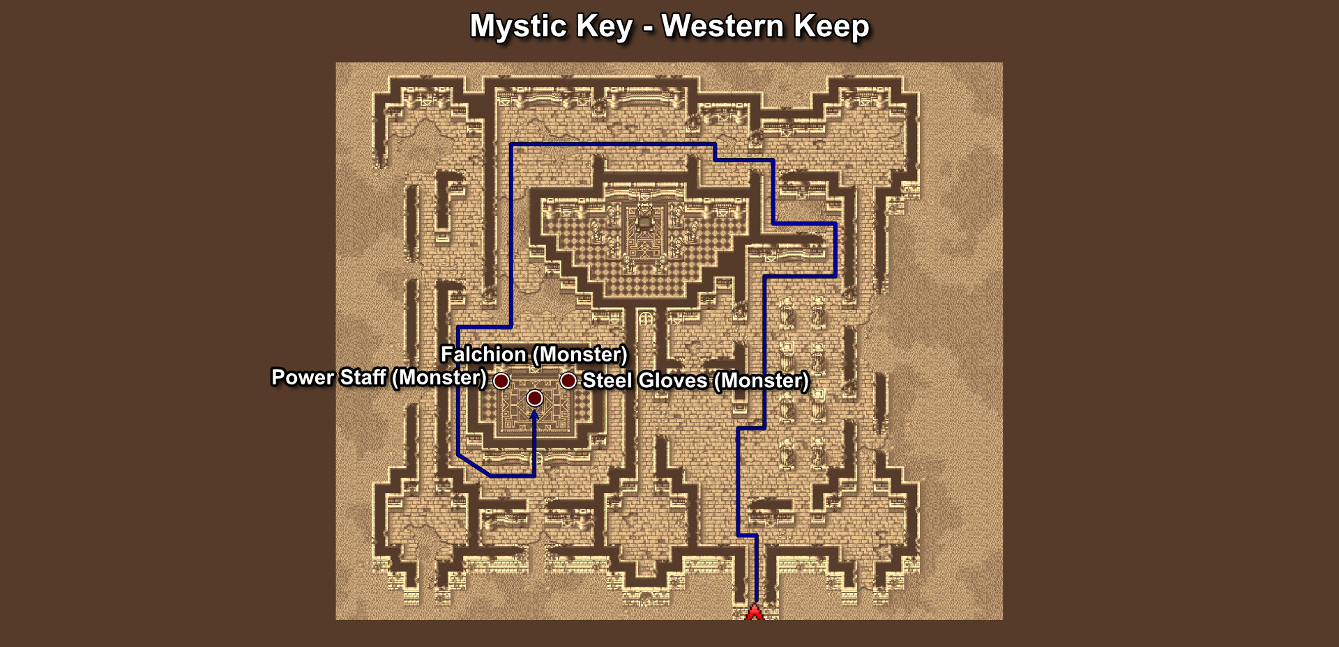 0603. Mystic Key - Western Keep