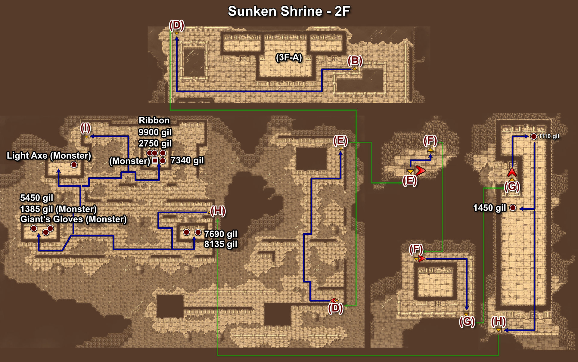 1705. Sunken Shrine - 3F to 2F