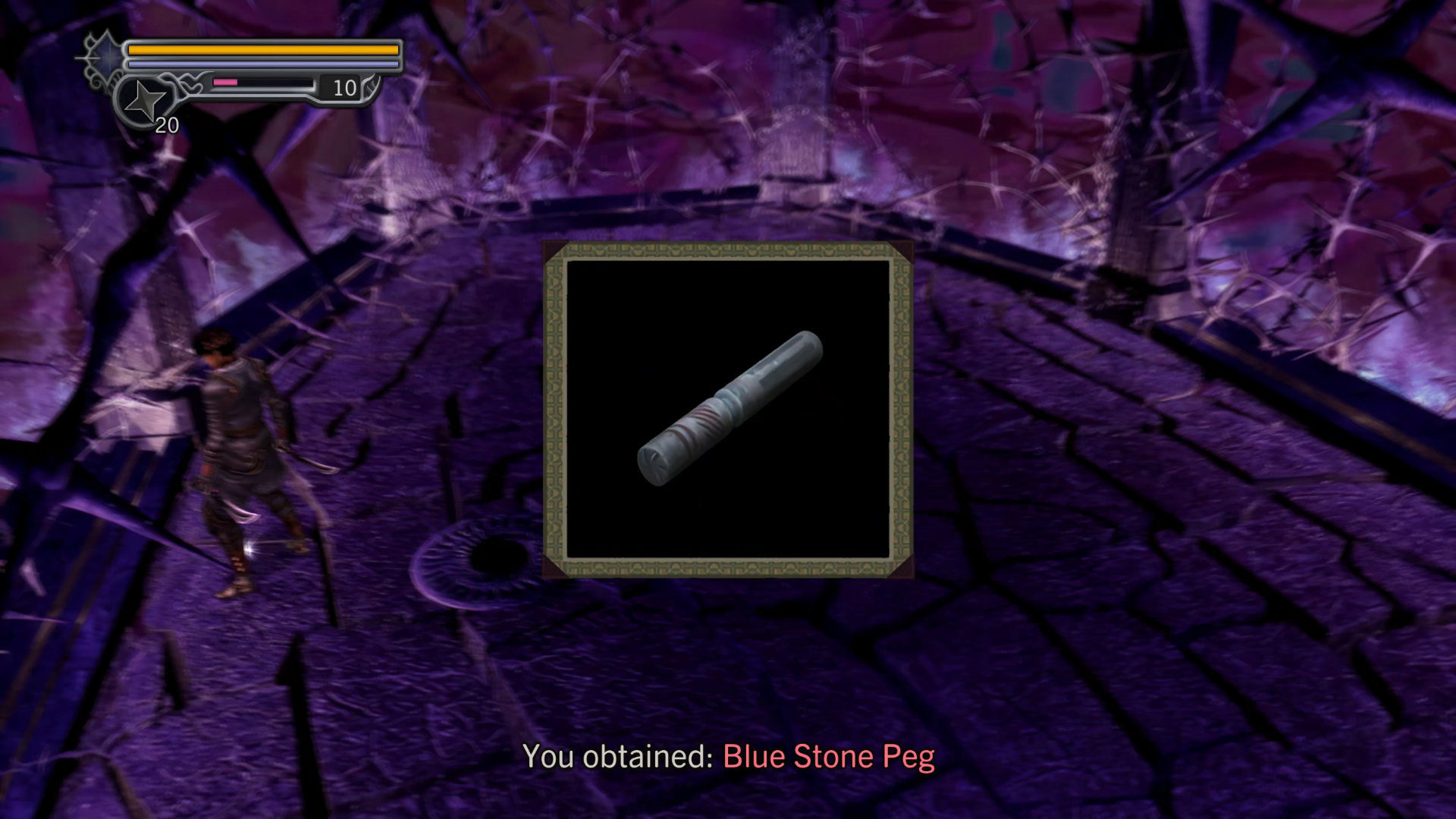 181. Blue Stone Peg