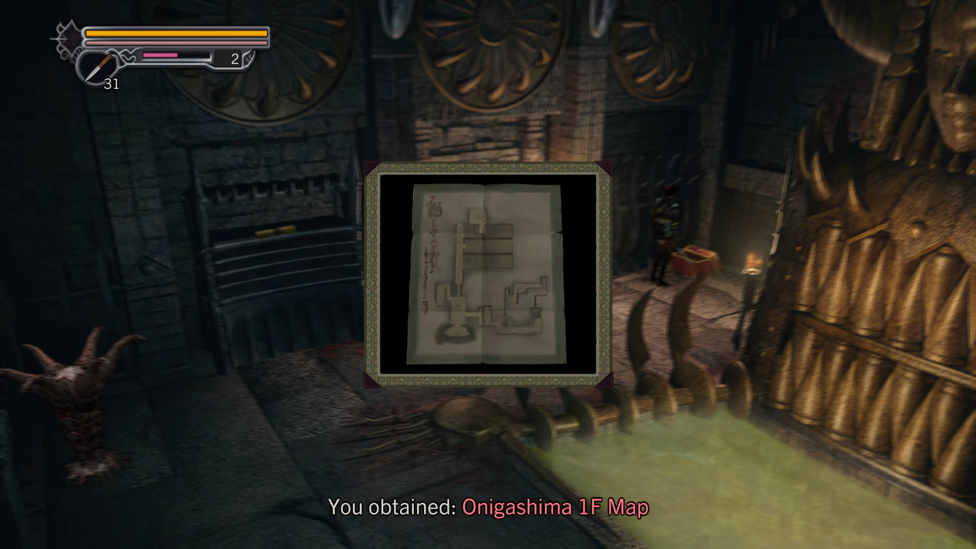 222. Onigashima 1F Map