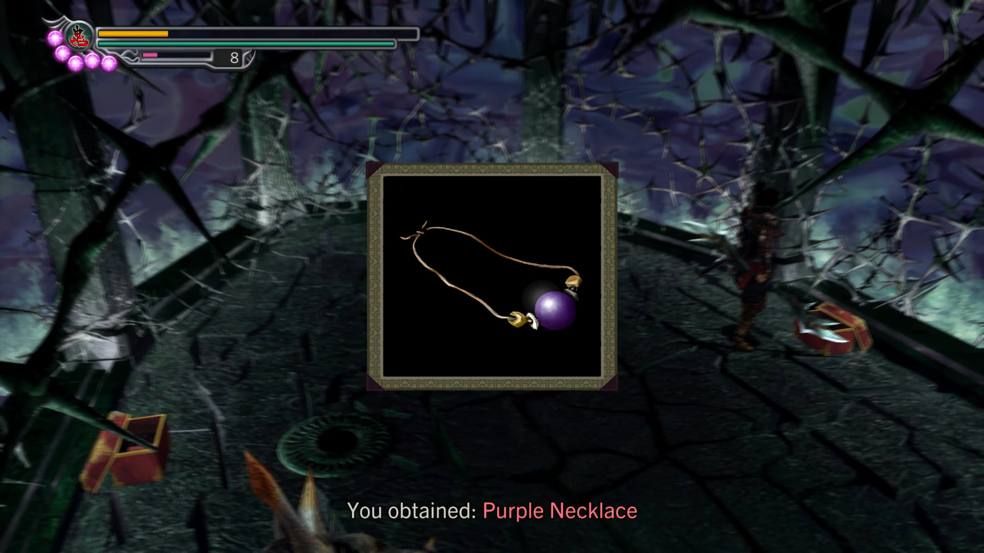 327. Purple Necklace