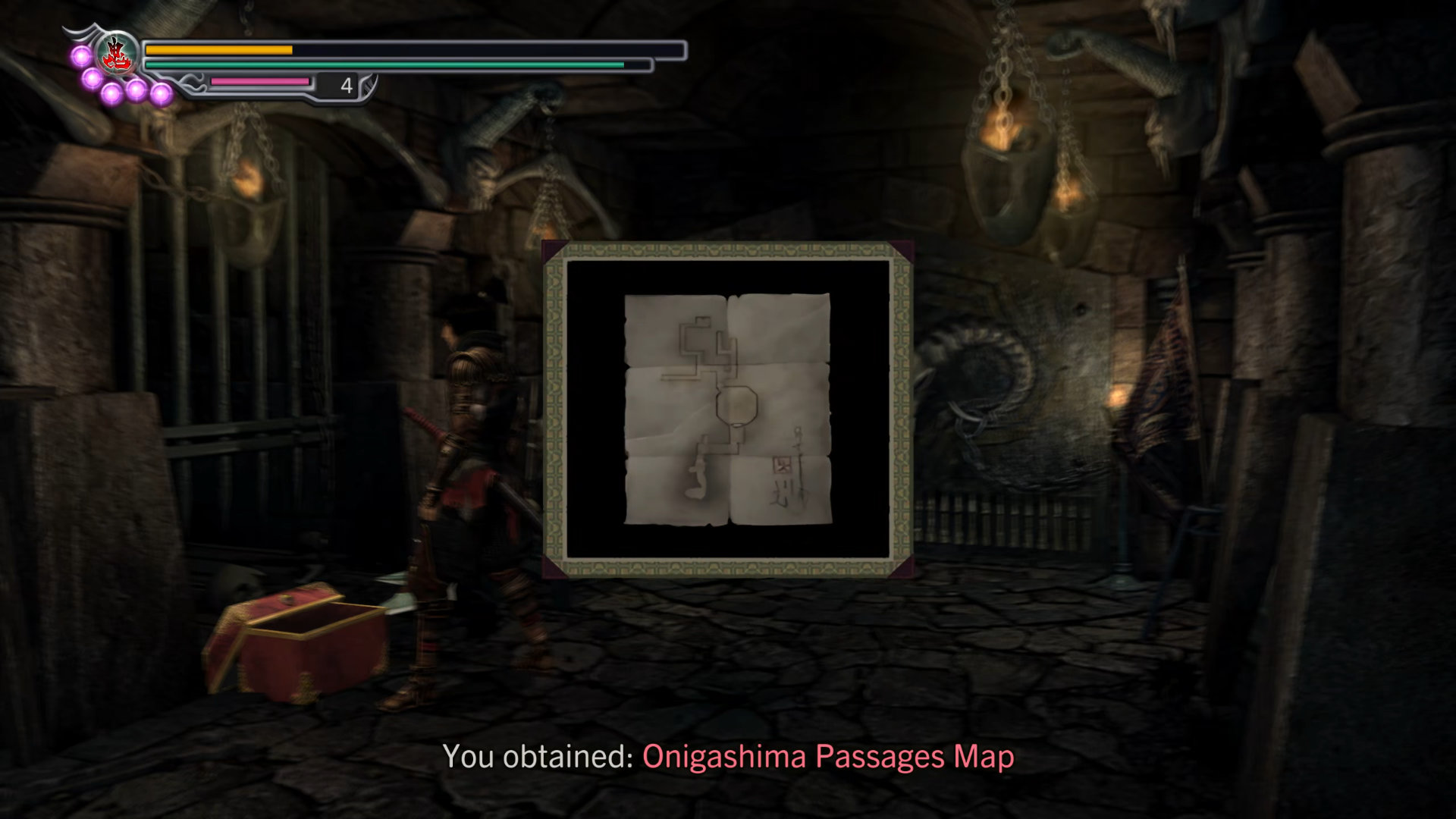 403. Onigashima Passages Map