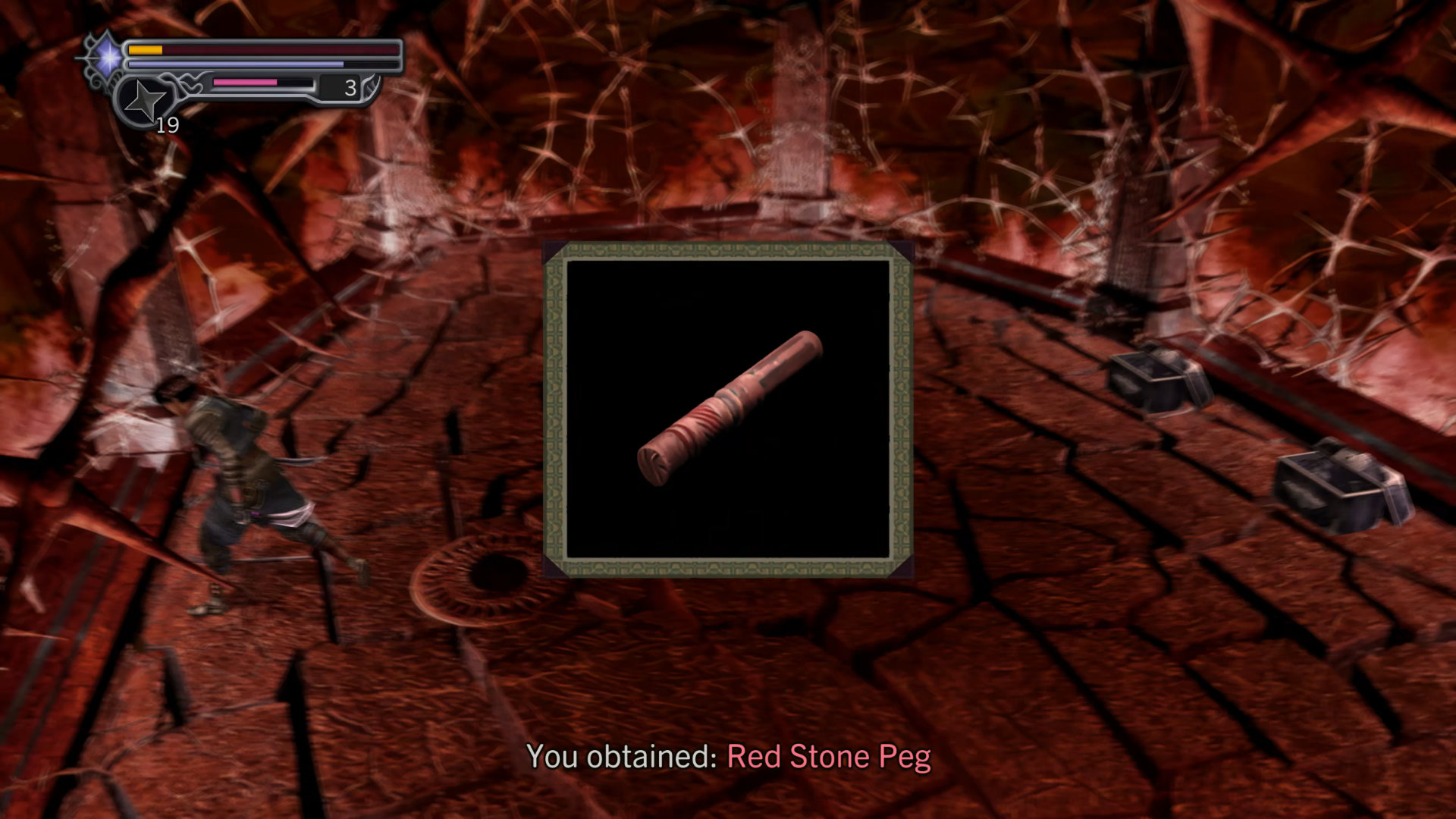 176. Red Stone Peg