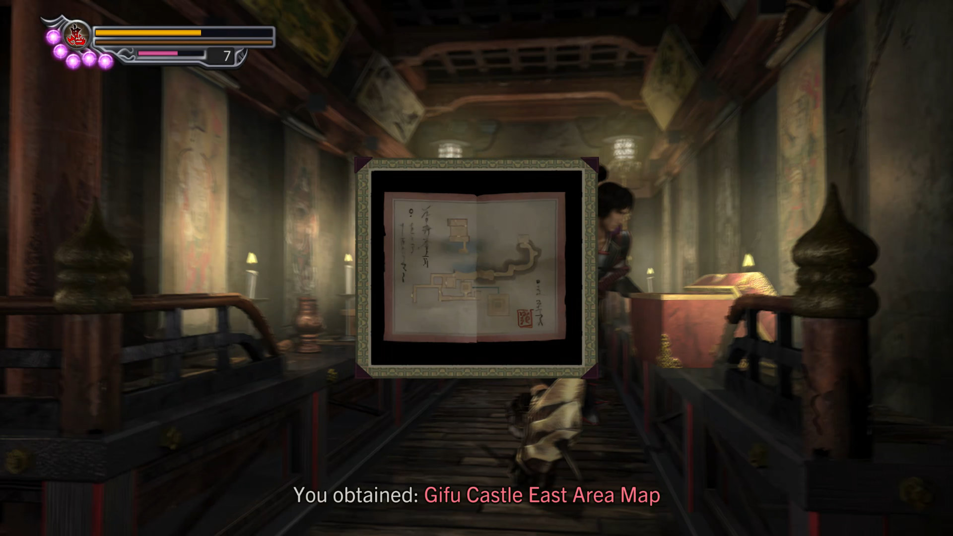 328. Gifu Castle East Area Map