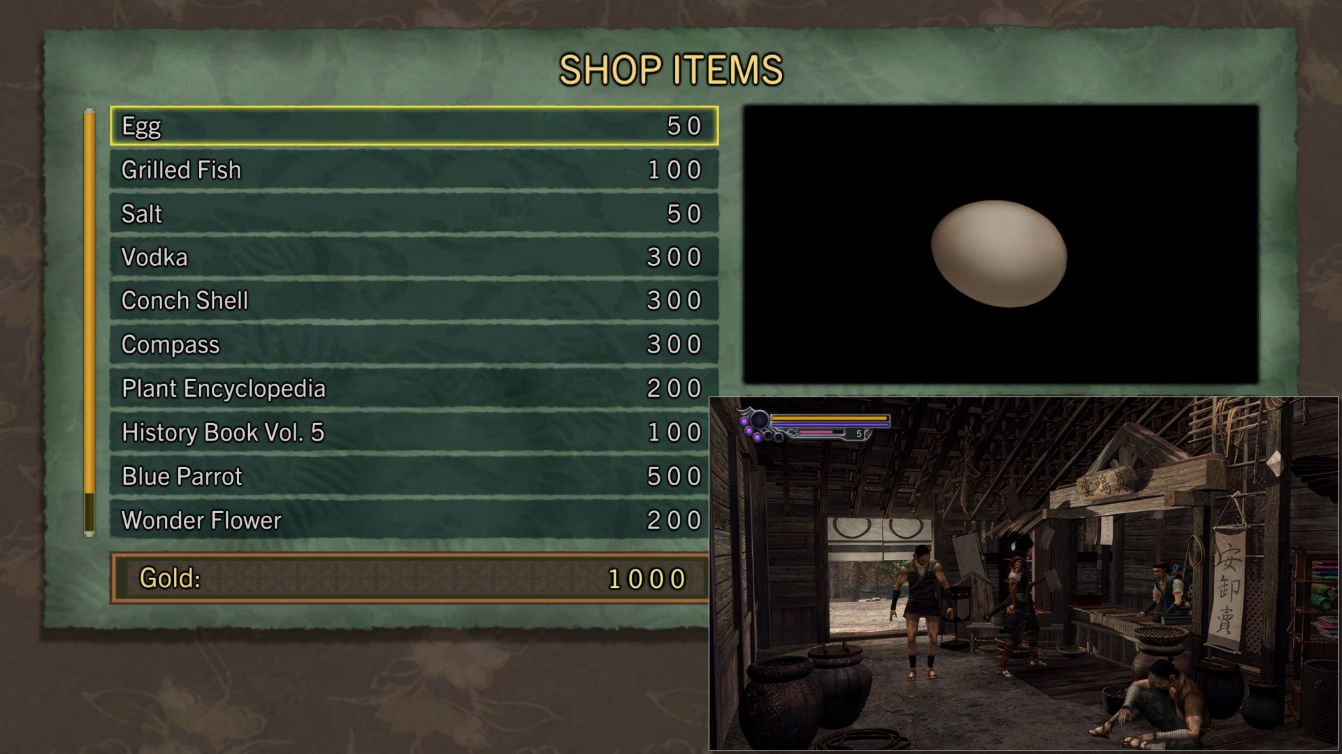 040. Item Shop (First Visit)
