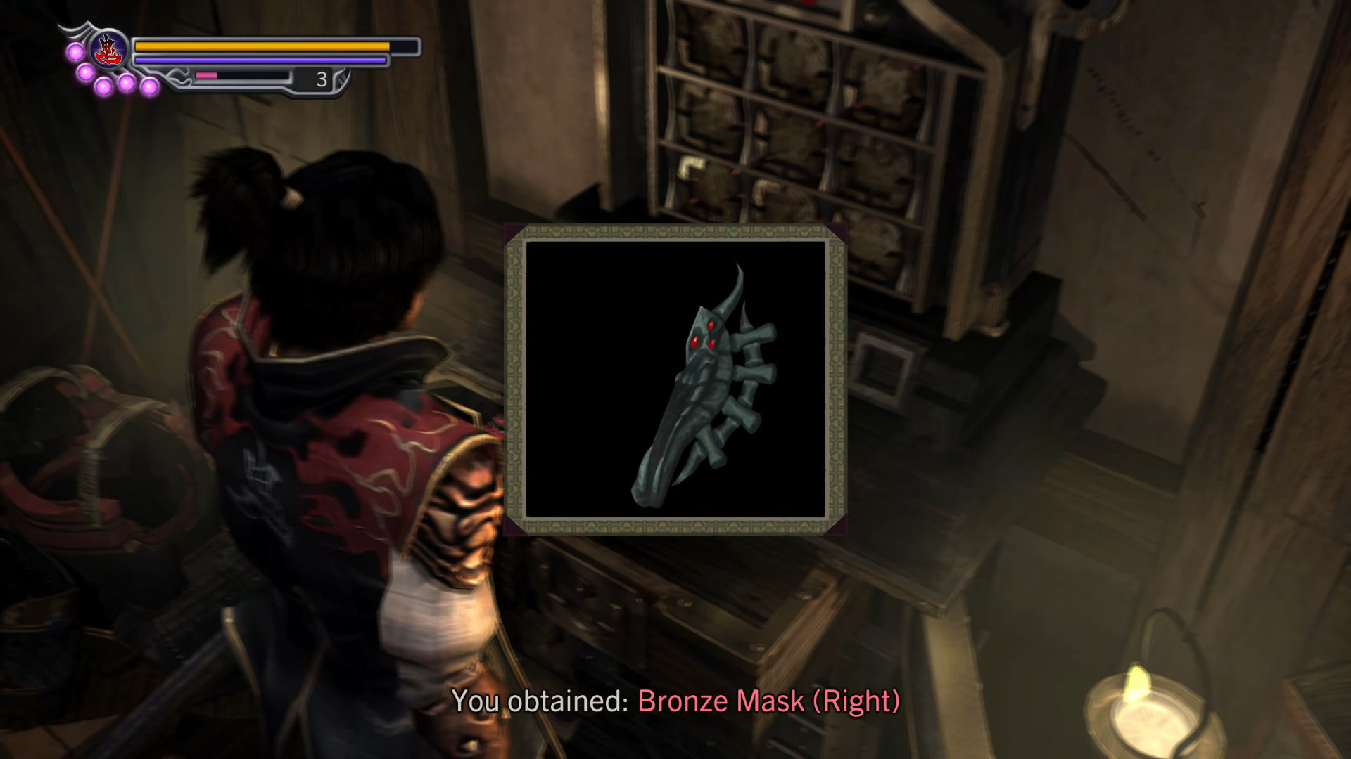 101. Bronze Mask (Right)