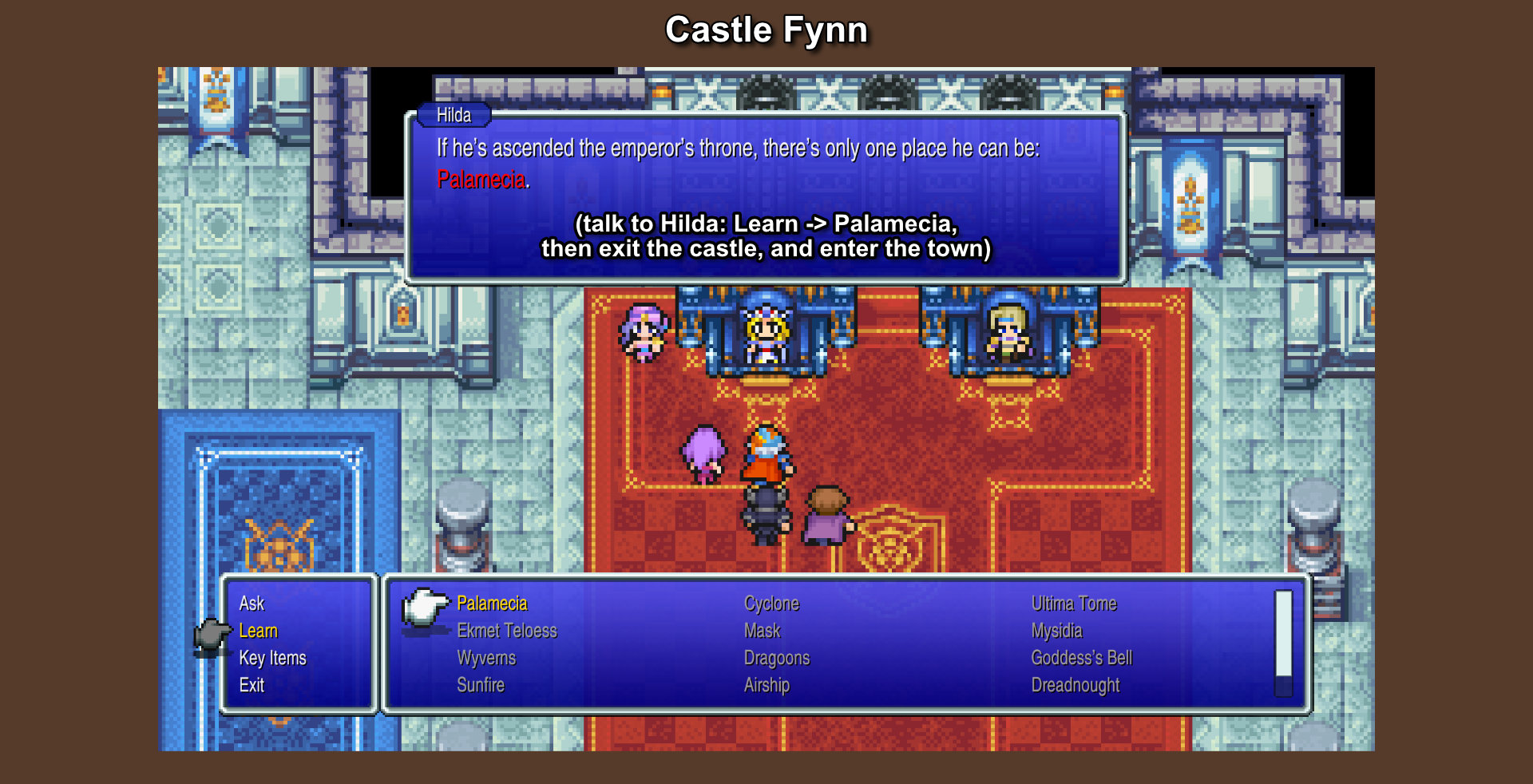 079. Castle Fynn - Report Back