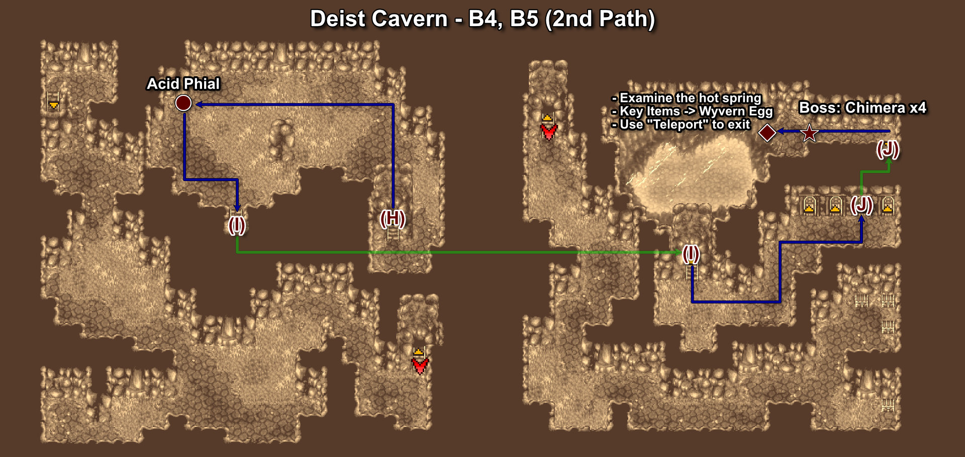 047. Deist Cavern - B4, B5 (2nd Path)