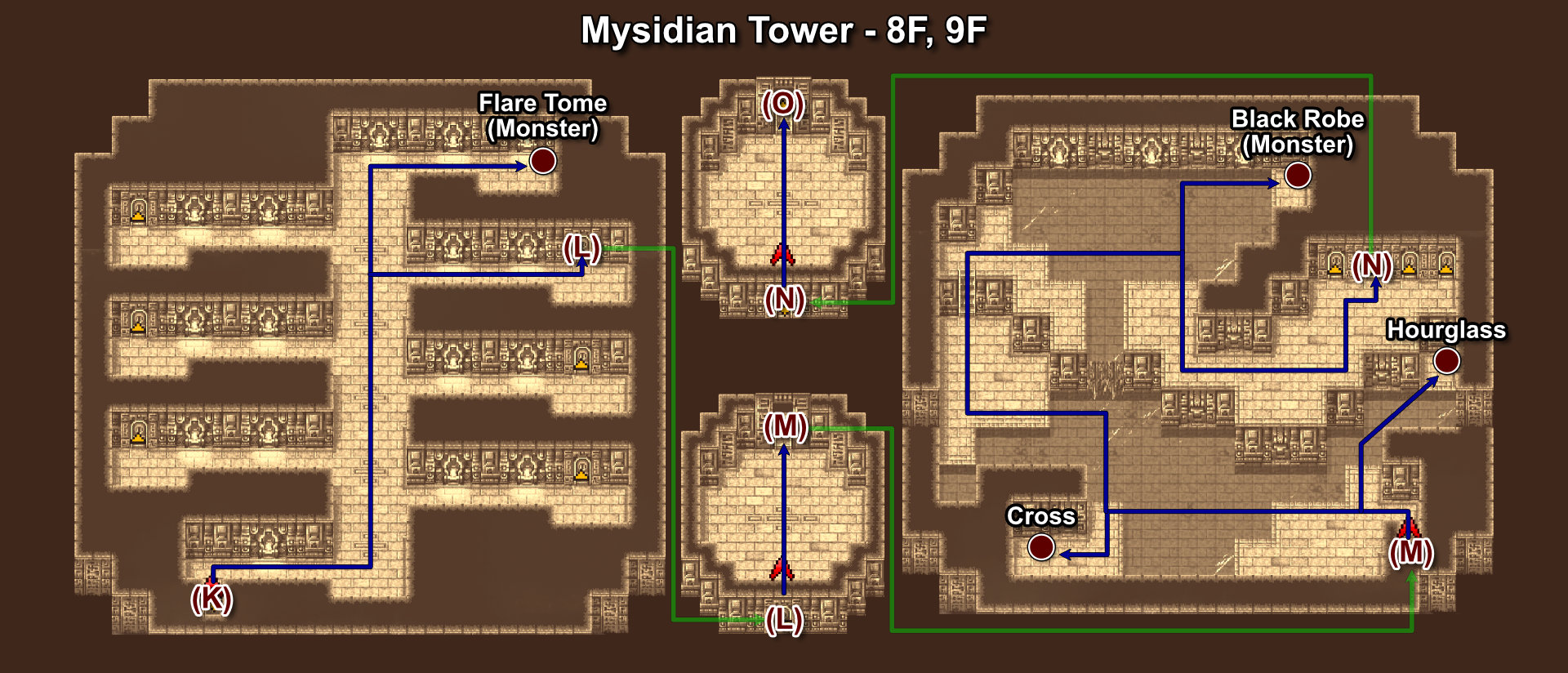 071. Mysidian Tower - 8F, 9F
