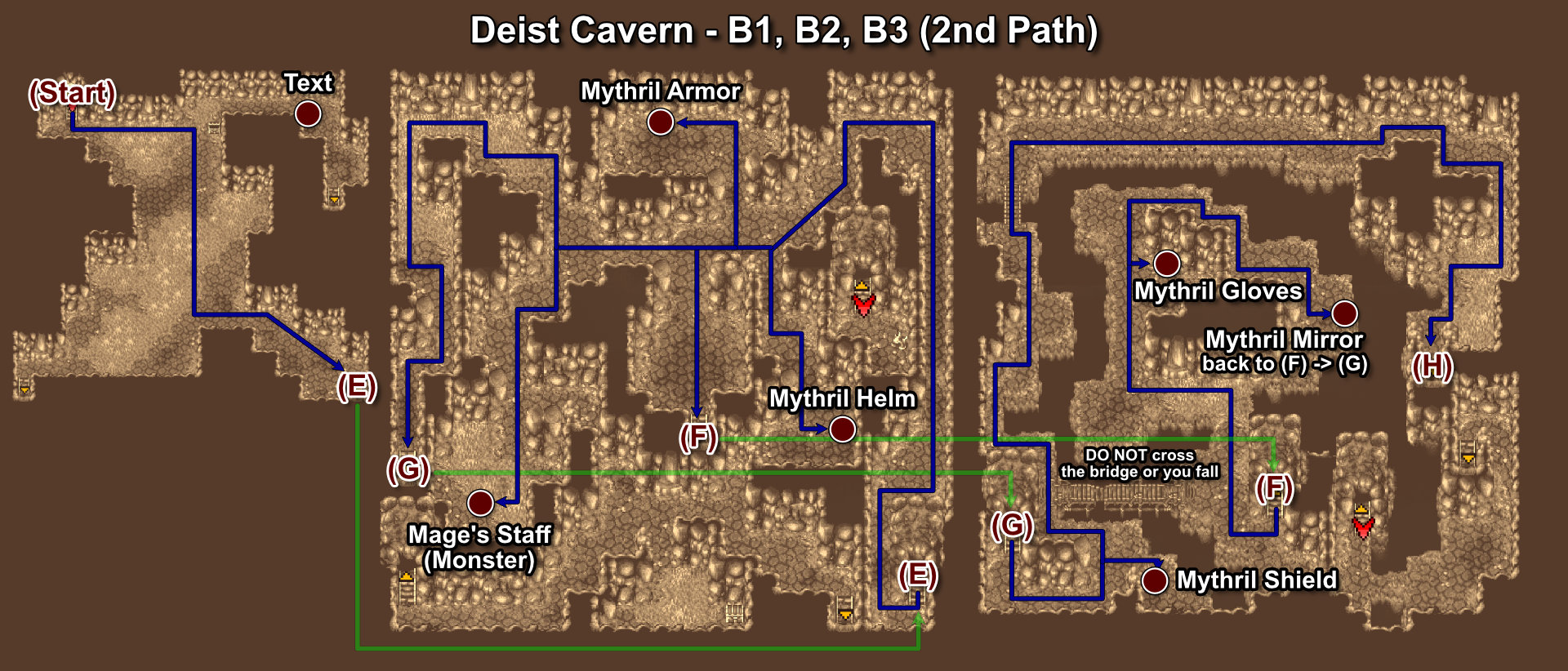 046. Deist Cavern - B1, B2, B3 (2nd Path)