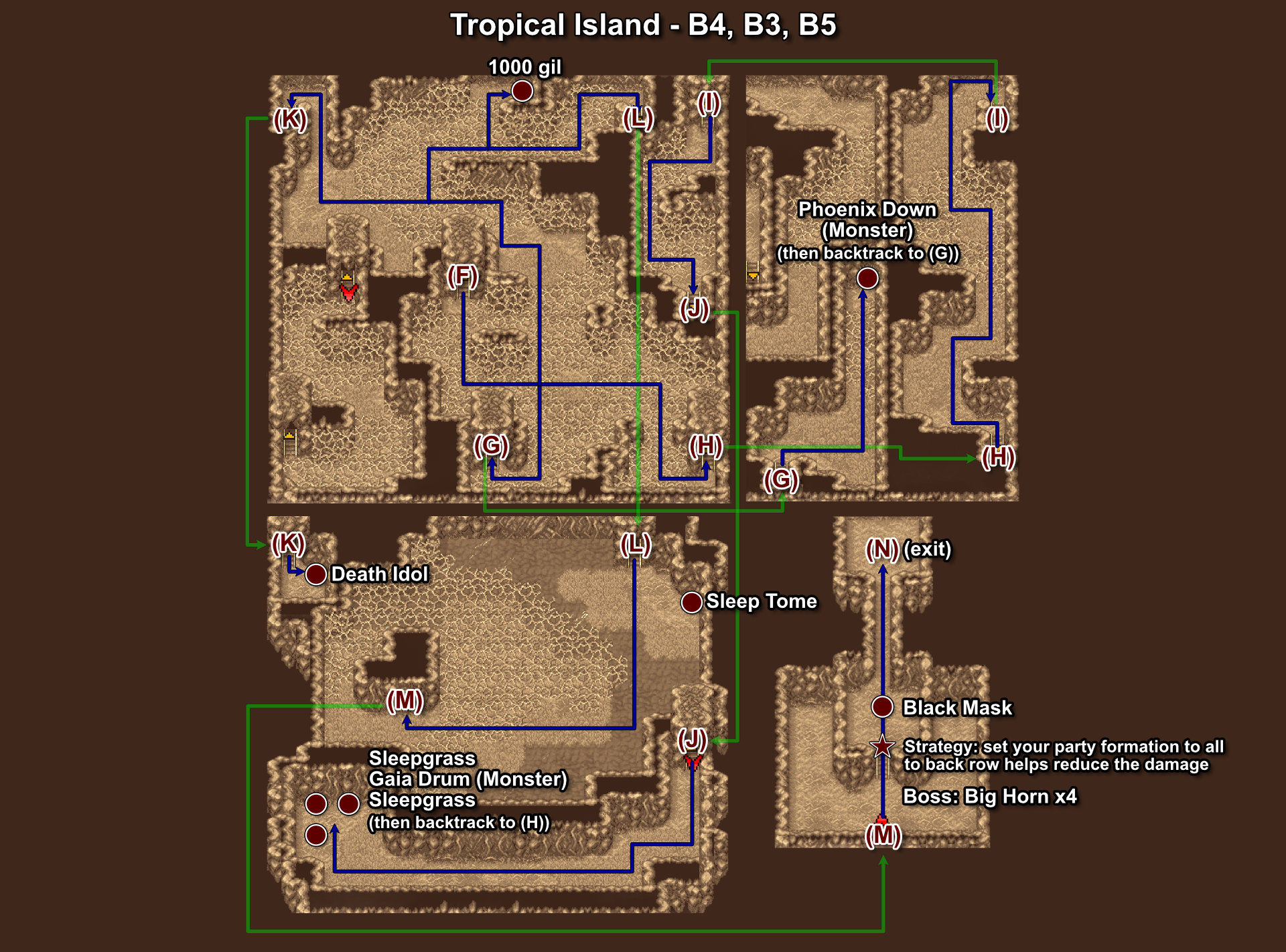 040. Tropical Island - B4, B3, B5