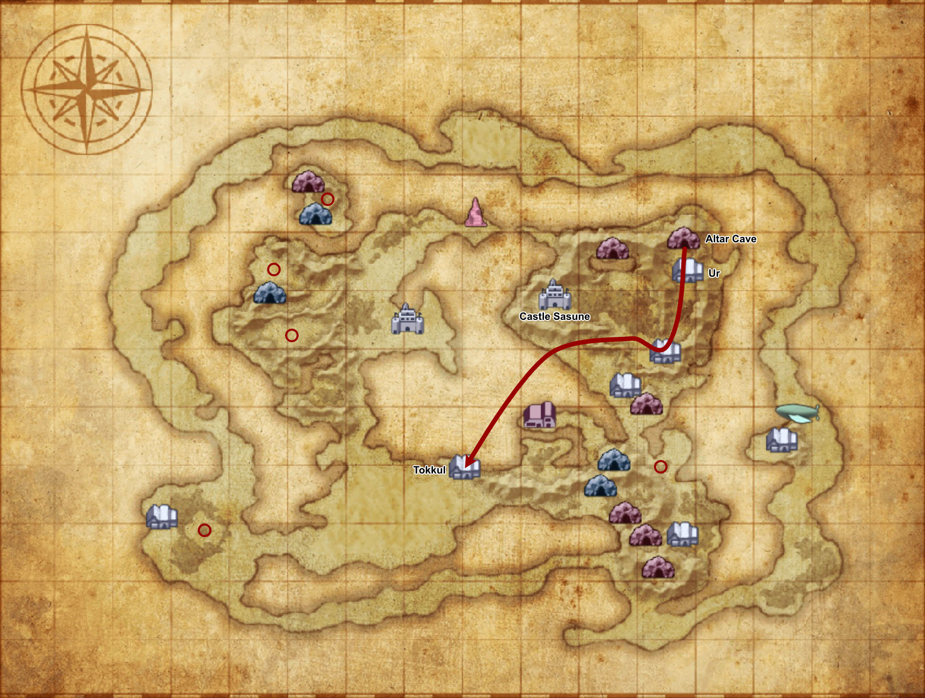 029. Castle Hein - World Map