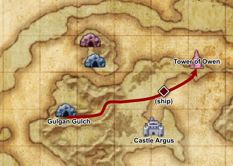 020. Tower of Owen - World Map