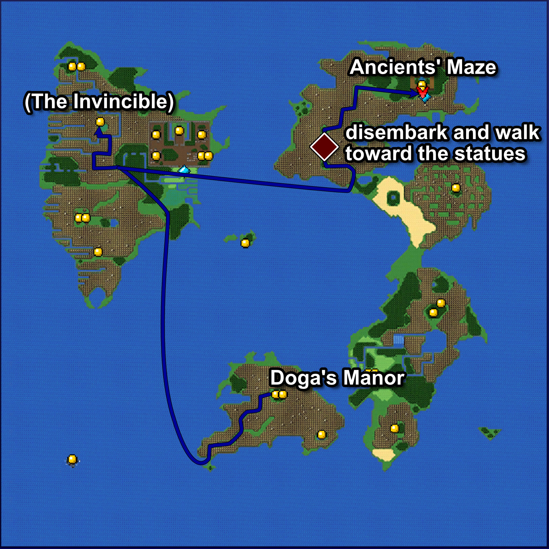063. Ancients' Maze - World Map