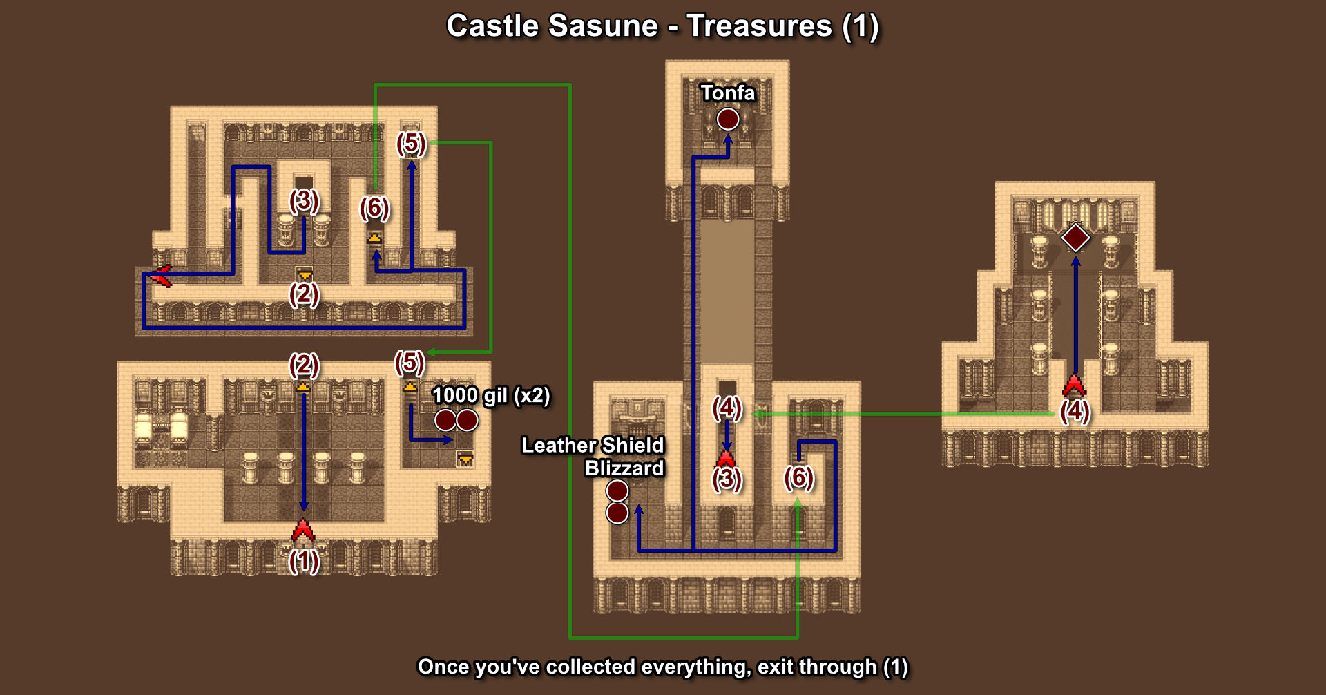 007. Castle Sasune - Collect Treasures Inside The Castle