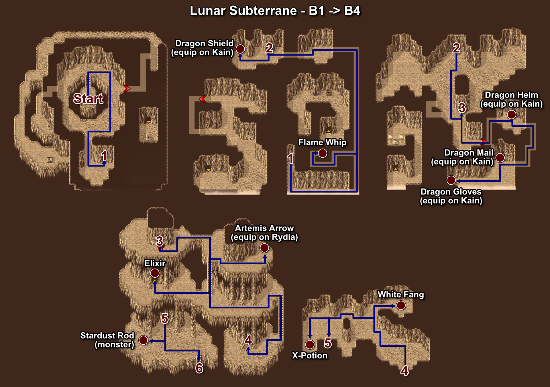 068. Lunar Subterrane - B1-B4