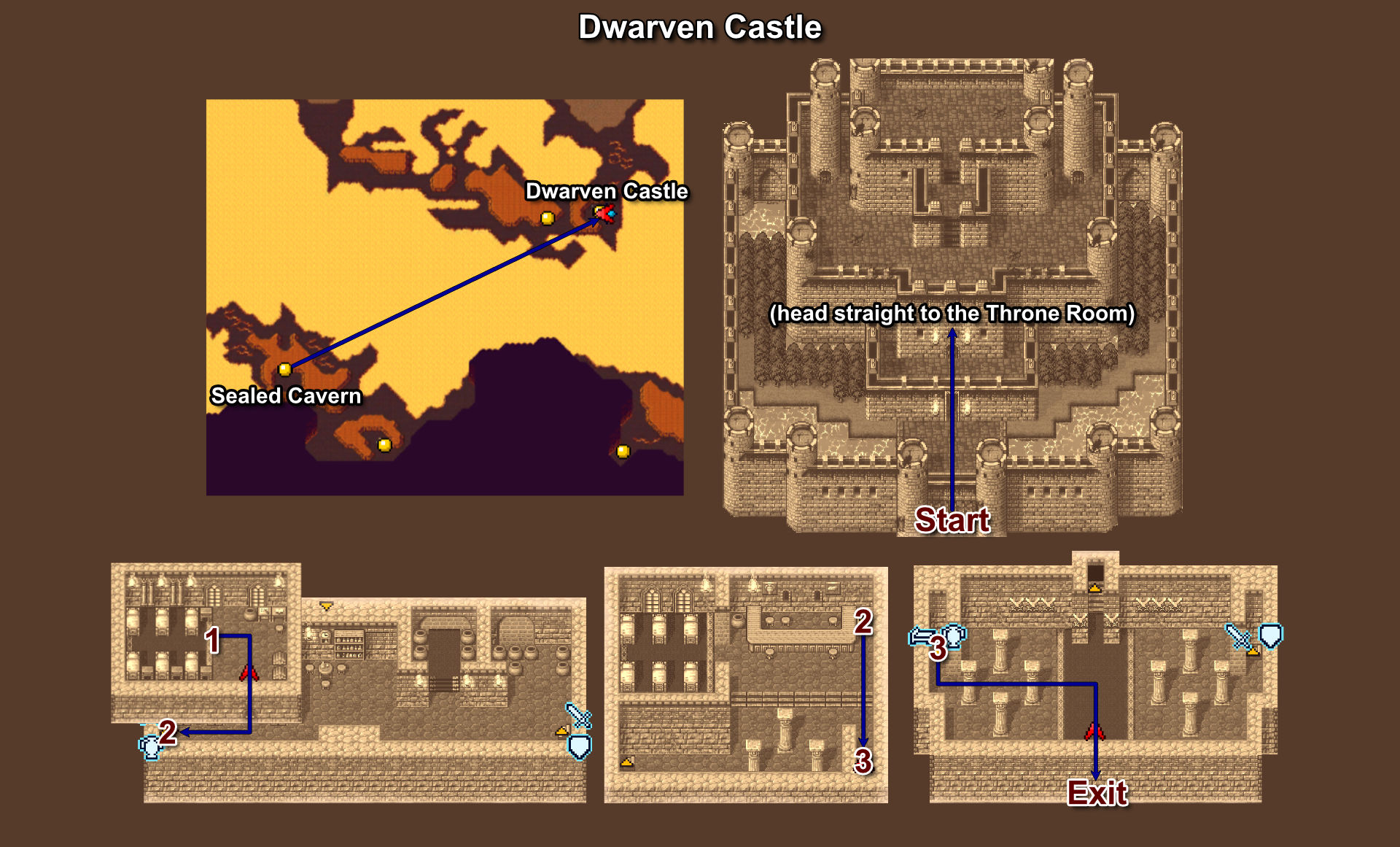 050. Dwarven Castle - Third Visit