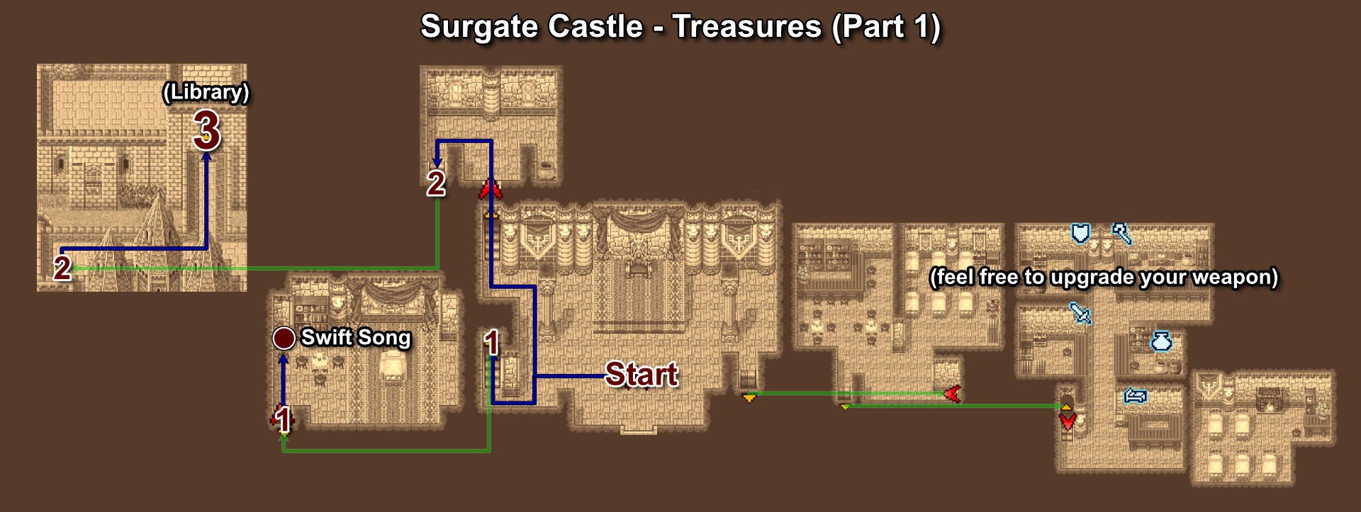 081. Surgate Castle - Treasures Part 1