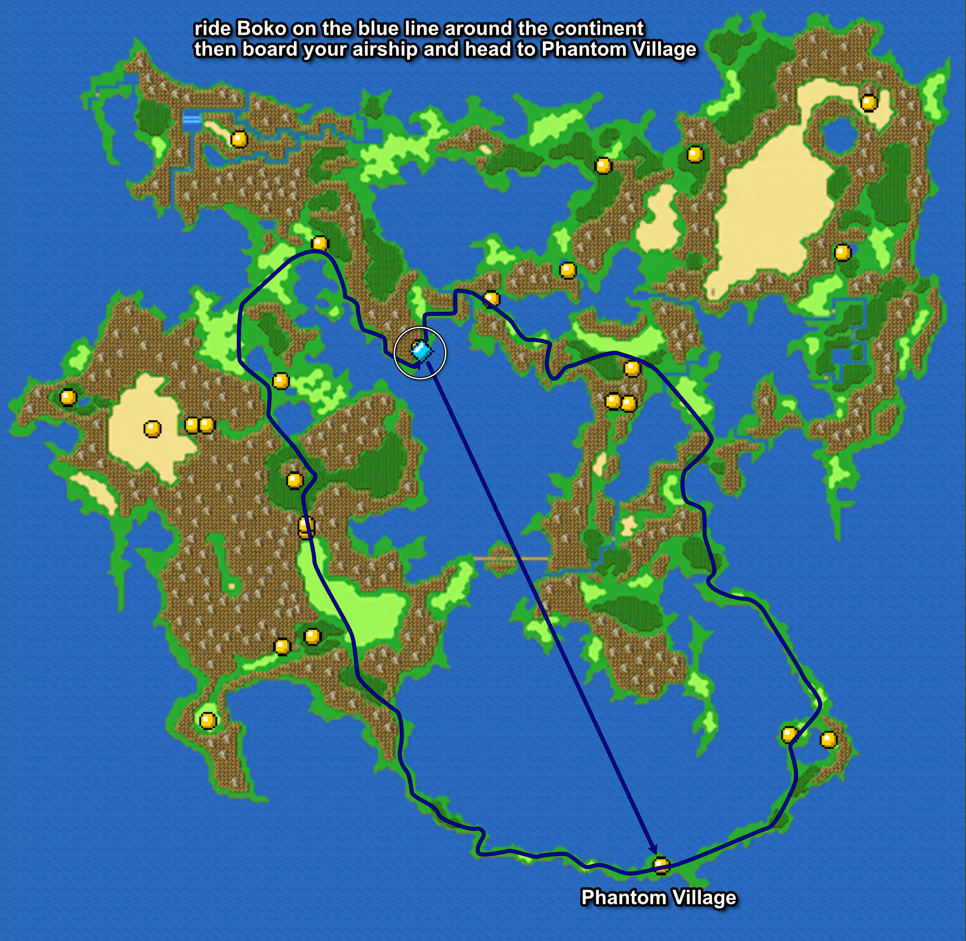 128. Riding Chocobo Around the World