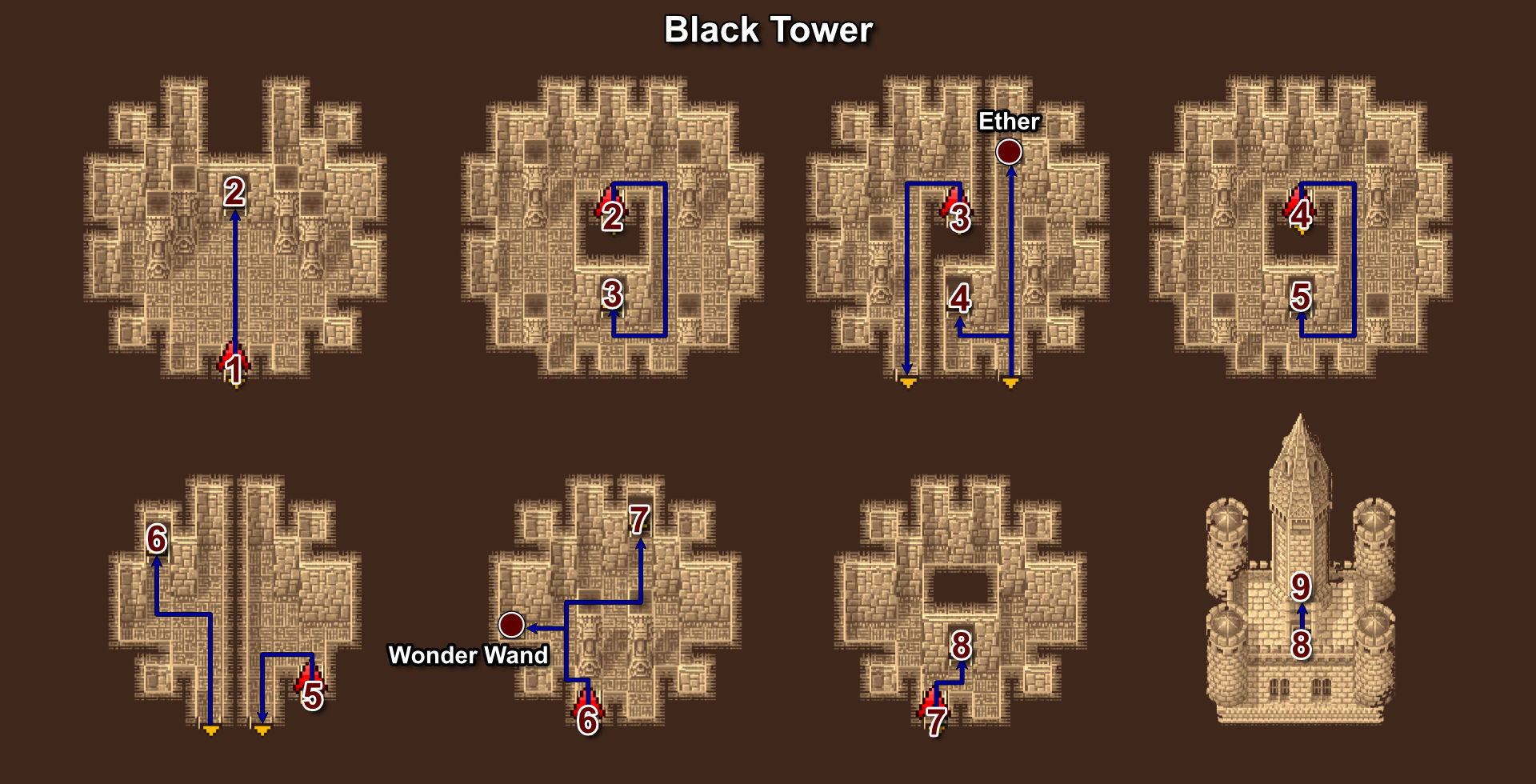 140. Fork Tower - Black Tower