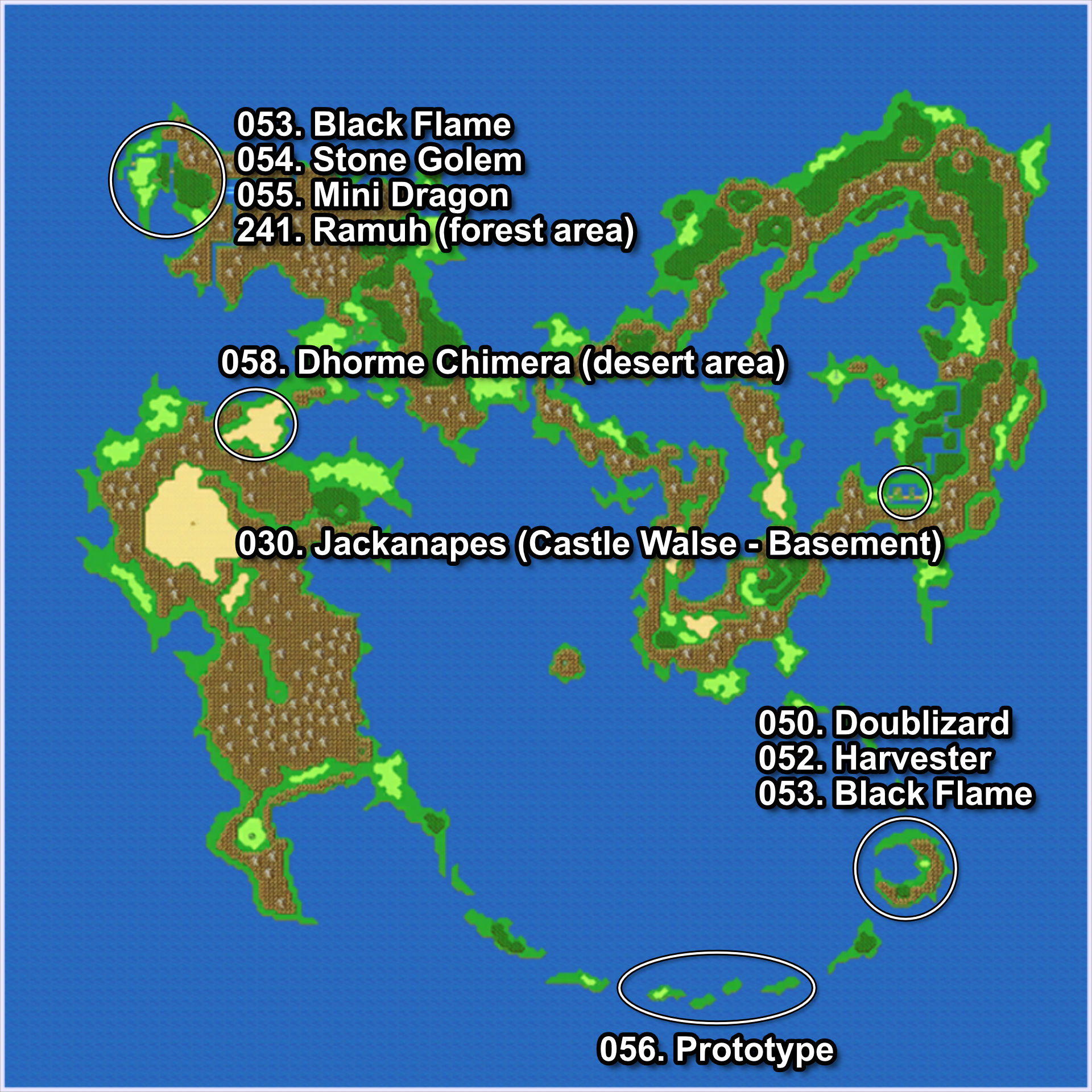 063. Missable Monsters Location - Bartz's World