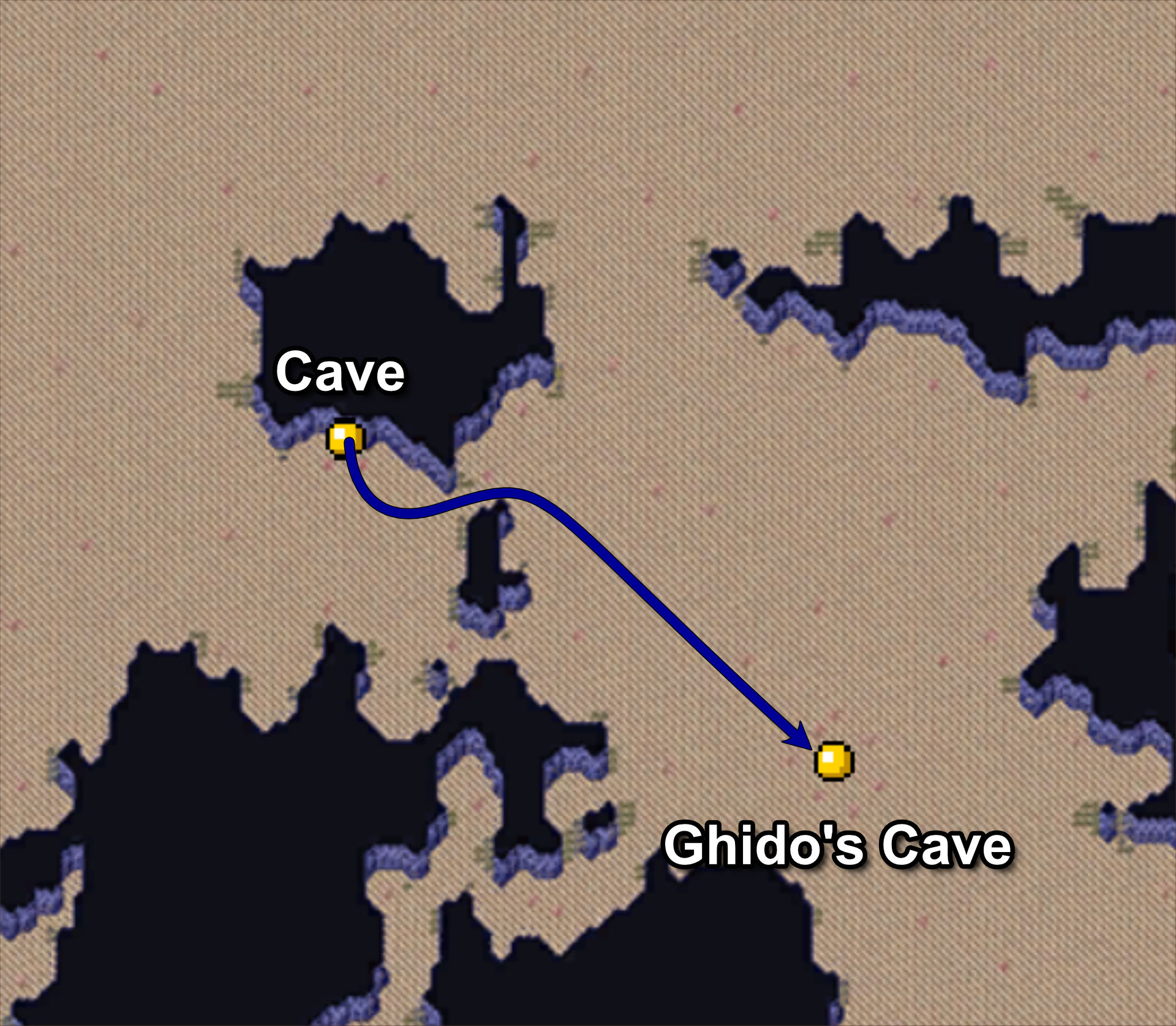 092. Ghido's Cave Location