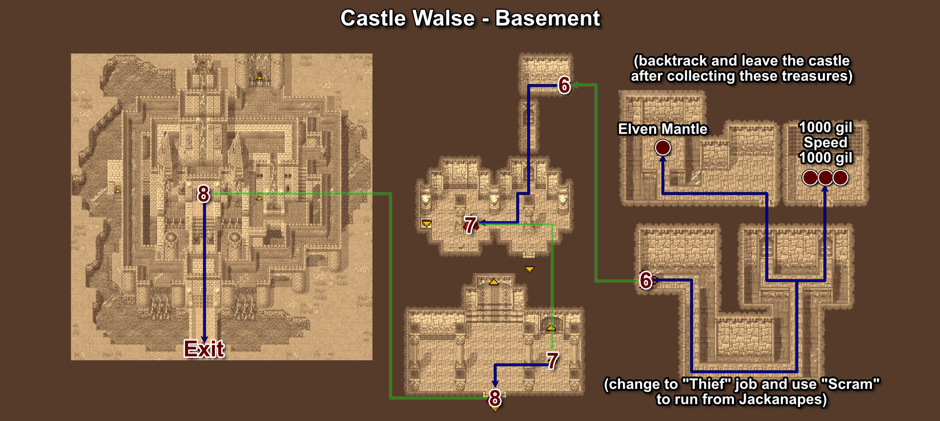 021. Castle Walse - Basement